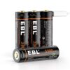 AA Rechargeable Battery High Capacity with Micro USB Cable