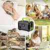 Unleash Endless Power Anywhere with ROCKMAN 200 - Portable Power Station 200W for Outdoor Adventures and Emergency Backup