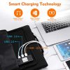 Aeiusny Solar Panel Foldable 60W Portable Solar Charger
