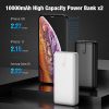 Portable Charger 2-Pack IEsafy 10000mAh Power Bank