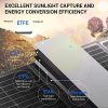 60w portable solar panel with parallel cable