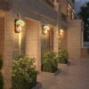 Rustic Elegance with Mason Jar Wall Lights - Set of 2 LED Sconces, Perfect for Farmhouse Decor, Battery-Powered with Remote Control