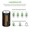 Shentec Rechargeable D Batteries 10000mAh – Long-Lasting, Eco-Friendly Ni-MH D Size Batteries (4 Pack) 🔋♻️