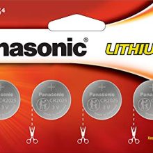 Panasonic Long Lasting Lithium Coin Cell Batteries in Child Resistant
