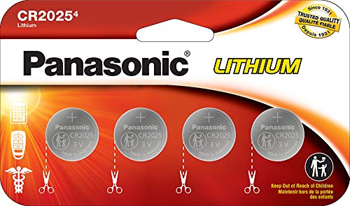 Panasonic Long Lasting Lithium Coin Cell Batteries in Child Resistant