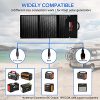 60w portable solar panel with parallel cable