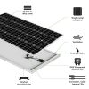 ECO-Worthy 1000W 24V Solar Grid Tie System for Home Use - 6x180W Solar Panels + 1000W Inverter, Power Your Home with Solar 🌞🏡