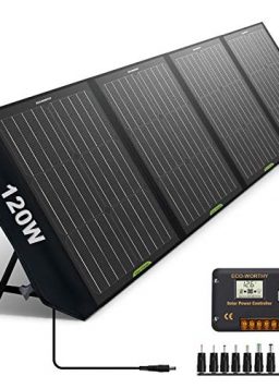 ECO-WORTHY 120W Foldable Solar Panel Charger