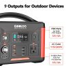 GOOLOO 500W Portable Power Station