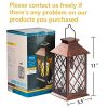 TAKE ME Solar Lantern,Outdoor Garden Hanging Lantern