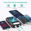 Solar Power Bank, BLAVOR Wireless Phone Charger