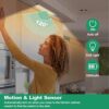 LED Motion Sensor Under Cabinet Lights - Rechargeable, Wireless, and Flicker-Free Illumination for Kitchen and Drawers! 💡🔧