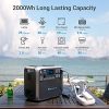 BLUETTI Portable Power Station AC200P 2000W 2000Wh Solar Generator