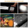 Solar Charger 26800mAh, Portable Solar Power Bank USB