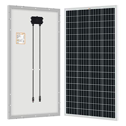 RICH SOLAR 150 Watt Monocrystalline 12V Solar Panel