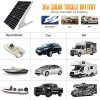 Efficient 30W Monocrystalline Solar Panel Kit for Off-Grid Adventures