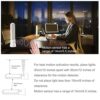 Battery Operated Closet Light Hand Wave Sensor Counter