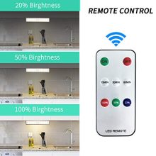 ✨ Illuminate Your Space: LED Closet Light with Remote – Rechargeable & Motion-Activated