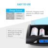 Rechargeable AA/AAA/C/D/9V Batteries and Battery Charger