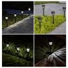 10 Pack Solar Lights: Perfect Outdoor Garden Lighting for Walkways, Sidewalks, and Driveways