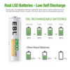Battery Charger with AA AAA Rechargeable Batteries