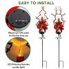 MAGGIFT 32 Inches Solar Christmas Decorations Outdoor LED