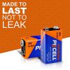 Long-Lasting Power for Safety: Alkaline 9V Batteries (4-Count) for Smoke and Carbon Monoxide Detectors