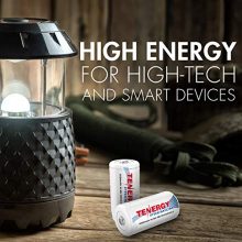 Tenergy Premium Rechargeable C Batteries and LCD Smart Battery