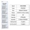 ECR2430 3V Lithium Coin Battery