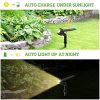 Otdair Solar Landscape Spotlights – 19 LED Solar Powered Pathway Lights, Waterproof IP67, Adjustable Outdoor Garden Lights (4 Pcs)