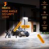 Illuminate Your Outdoors with 1600lm Bright Solar Security Light - Adjustable Heads for Enhanced Coverage and Separate Efficient Solar Panel