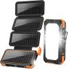 10,000mAh Solar Power Bank for Daily Use