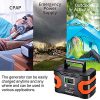 200W Peak Energy Station Flashfish CPAP Battery 166Wh 45000mAh Backup Power Pack for Camping, Solar Generator for Emergency & CPAP