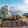 BigBlue 28W Solar Charger with Digital Ammeter