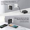 Portable Charger, 15000mAh 18W PD QC3.0 Power Bank