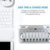 Tenergy TN145 8-Bay AA/AAA NiMH/NiCd Charger + 8xAA