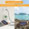Solar Charger 20000mAh, Qi Wireless Solar Power Bank