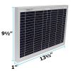 Mighty Max Battery 10 Watt Polycrystalline Solar Panel Charger