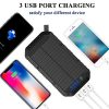 Solar Charger Power Bank 25000mAh