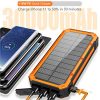 Solar Charger 30000mAh, Solar Power Bank