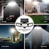 Solar Lights Outdoor, 210 LED 2500LM Solar Flood Security Lights