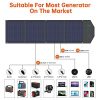 CHOETECH Portable Solar Panel, 80W Solar Charger