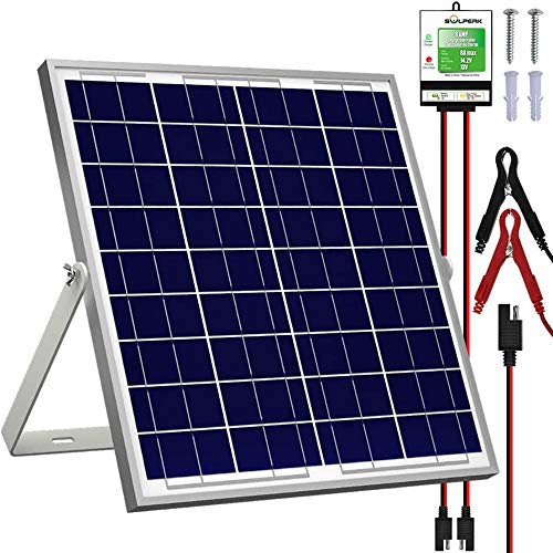 12V Solar Panel Charger Kit+8A Controller