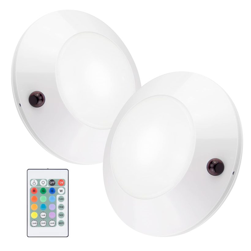BIGLIGHT Battery Operated Wireless LED Ceiling Light