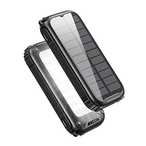 Tranmix Solar Charger 30000mAh High Capacity