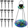 MAGGIFT 12 Pack Solar Pathway Lights