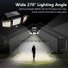 ATUPEN 210 LED 2500LM Motion Sensor Lights