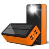 PSOOO Solar Power Bank 50000mAh Phone Charger