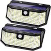 Aootek Solar lights outdoor 182 Leds 2500Lm Solar motion sensor