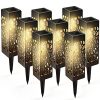 Otdair Solar Pathway Lights Outdoor, 8 Pack Solar Garden Lights